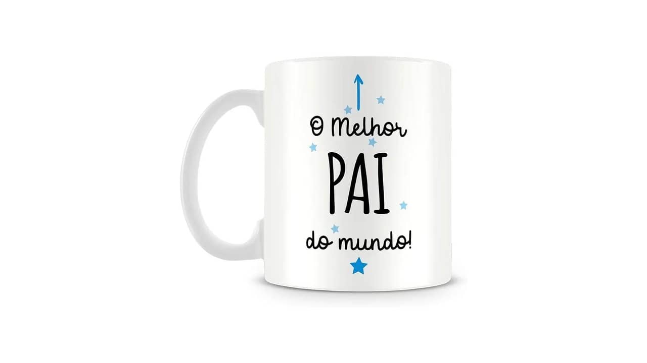 Caneca Melhor Pai do Mundo: 10 Modelos para Presentear