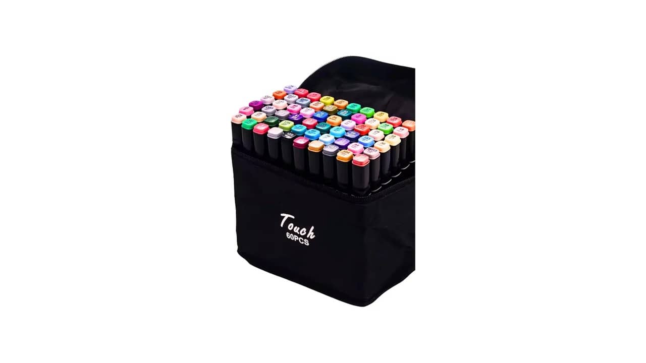 Melhor Caneta para Colorir: 10 Kits com Ponta Dupla