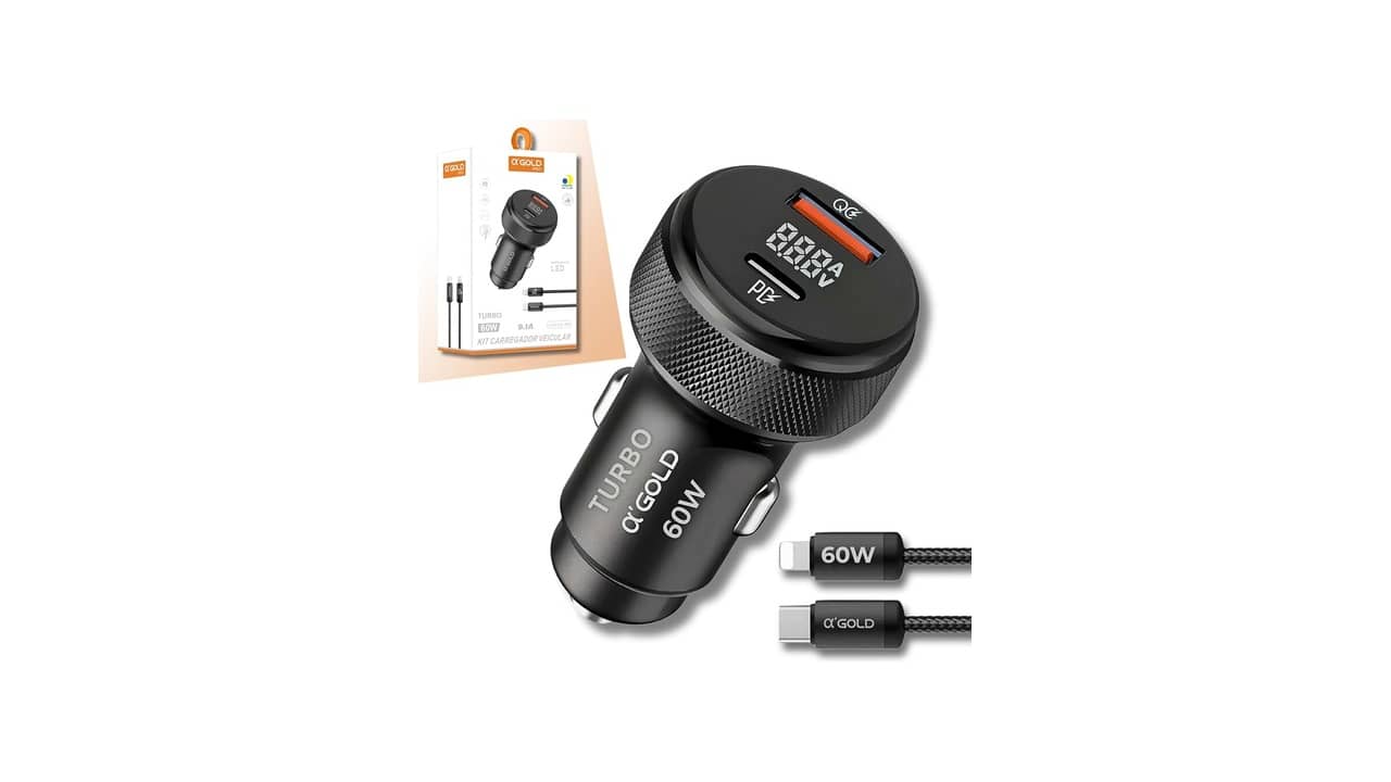 Melhor Carregador Veicular para iPhone: Turbo e Rápido!