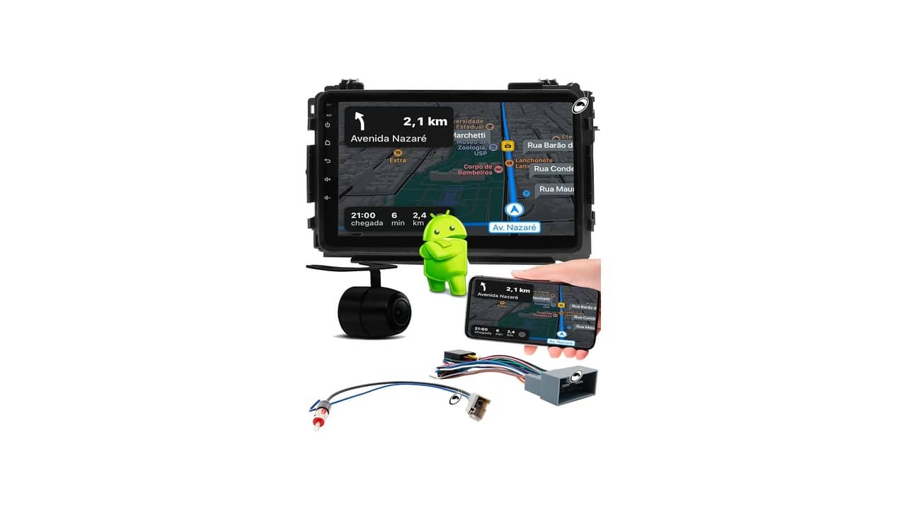 Melhor Central Multimídia para Hrv: Android Auto e CarPlay