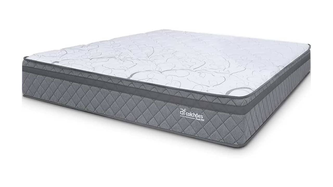 Melhor Colchão Queen D45: Firmeza Ortopédica Com Pillow Top