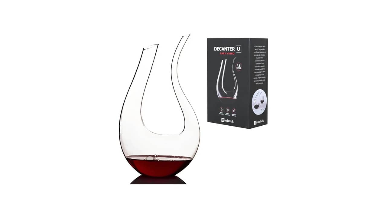 Melhor Decanter: Aeração e Elegância para seu Vinho