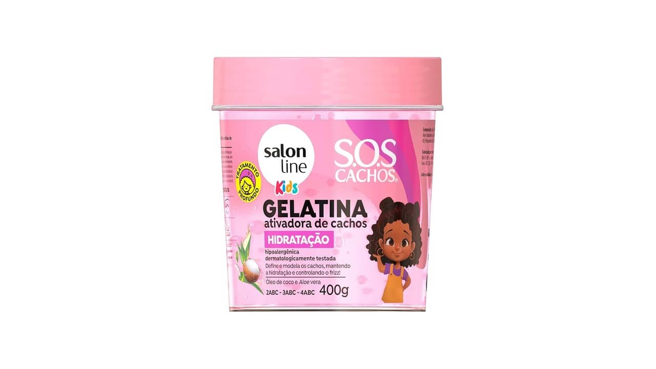 Melhor Gelatina para Cabelo Cacheado Infantil: Definição e Brilho
