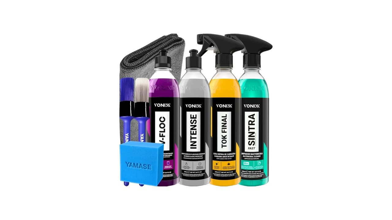 Melhor Kit de Limpeza Automotiva: 10 Opções Completas