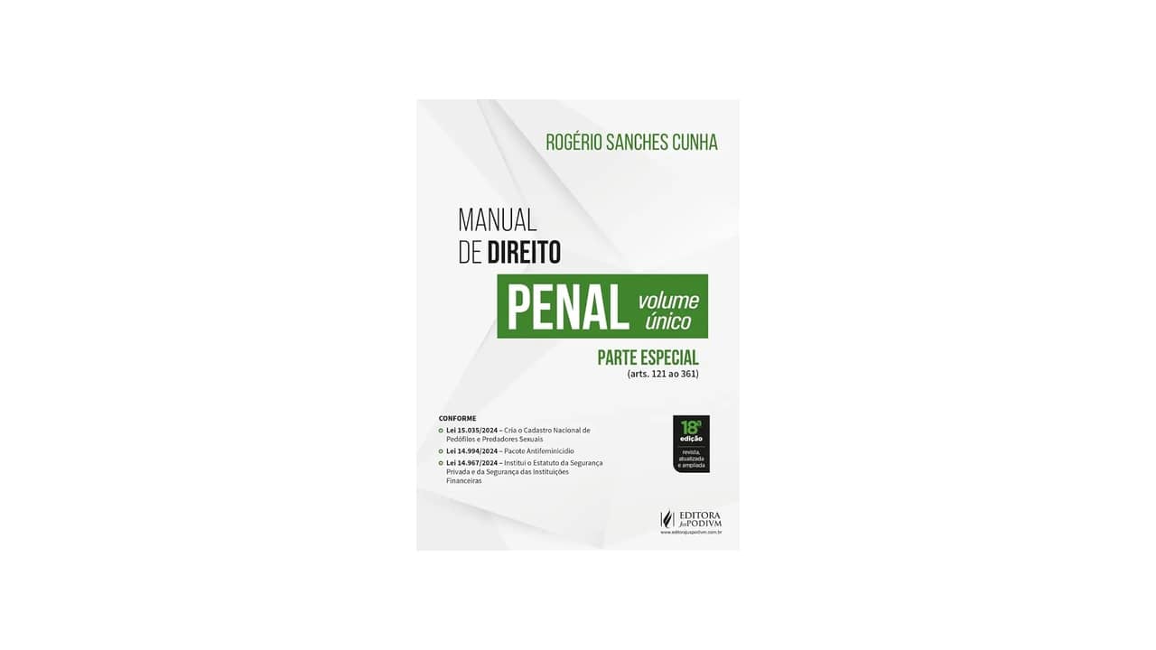 Melhor Livro de Direito Penal Parte Especial: Guia Completo