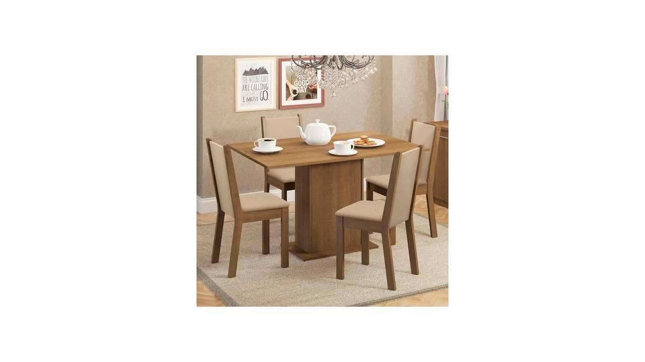 Melhor Mesa de Jantar 4 Lugares: Guia Completo