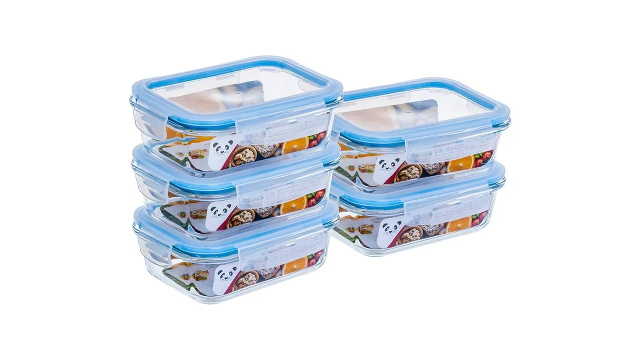 Melhor Pote de Vidro Retangular: 10 Modelos Herméticos