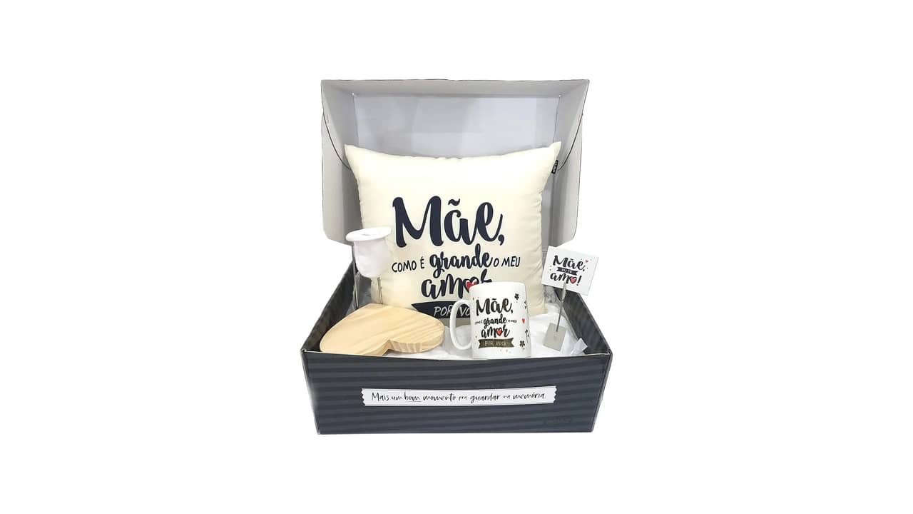 Melhor Presente pro dia das Maes: Kits Criativos e Canecas Afetivas