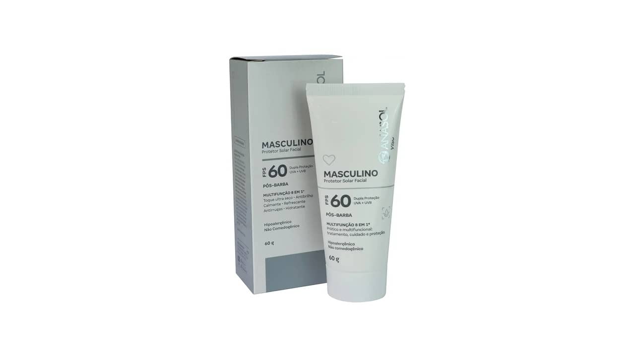 Melhor Protetor Solar para Rosto Masculino: 7 Opções Toque Seco