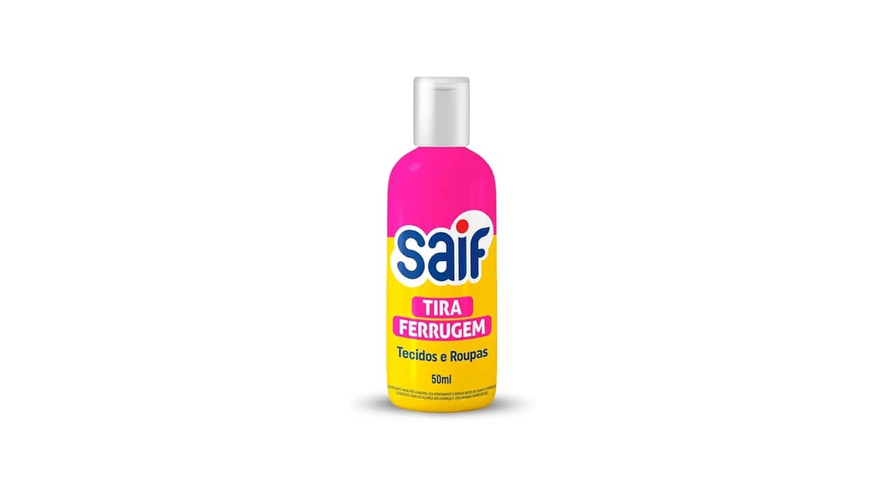 Melhor Removedor de Ferrugem para Roupa: 10 Opções