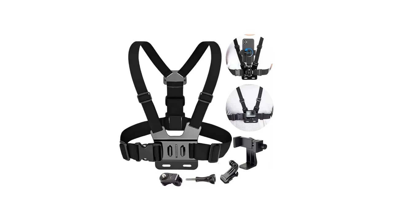 Melhor Suporte de Peito para GoPro e Câmeras de Ação: 10 Opções de Alta Estabilidade