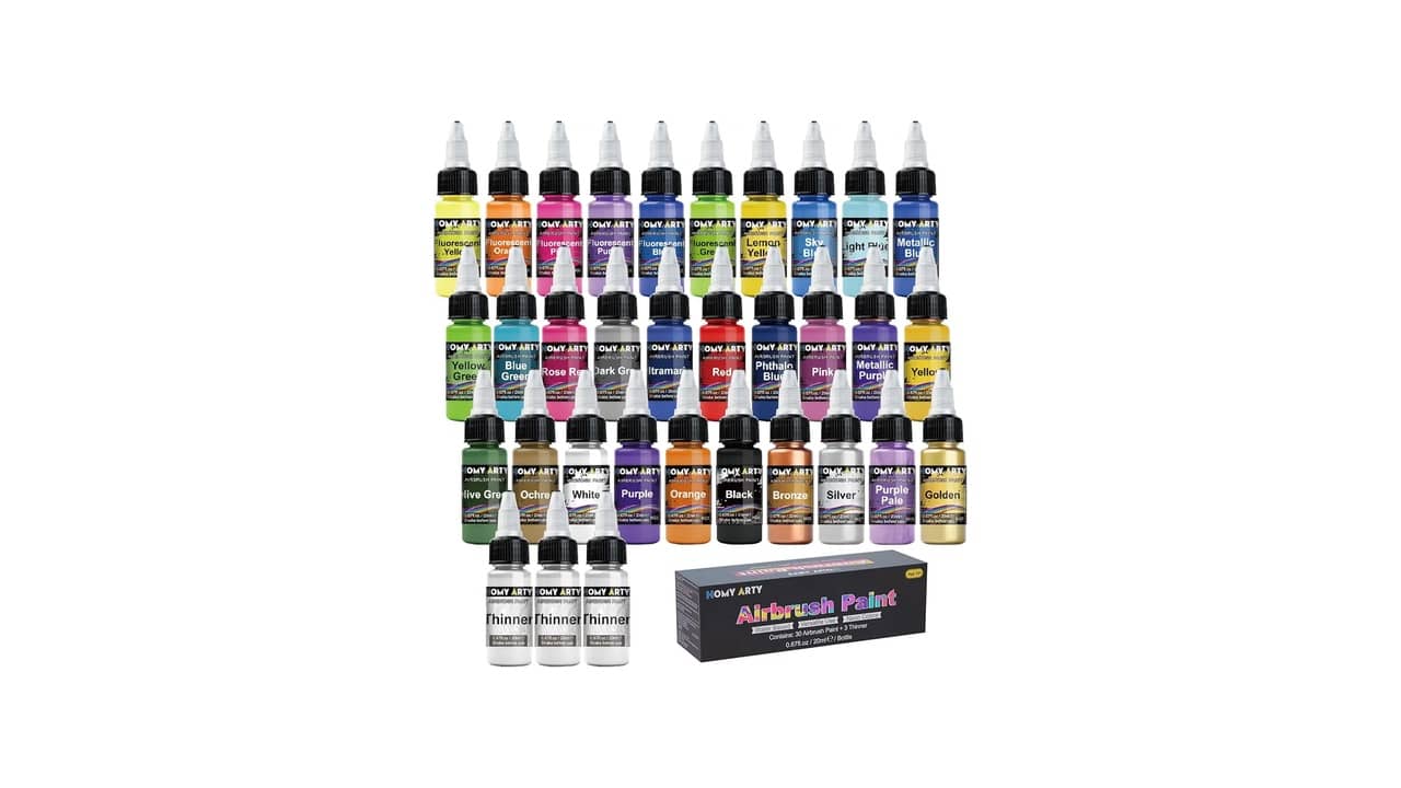 Melhor Tinta para Aerógrafo: Guia Completo