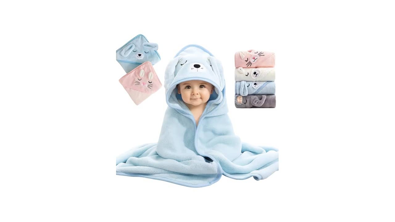 Melhor Toalha de Banho para Recém-Nascido: 10 Modelos Macios