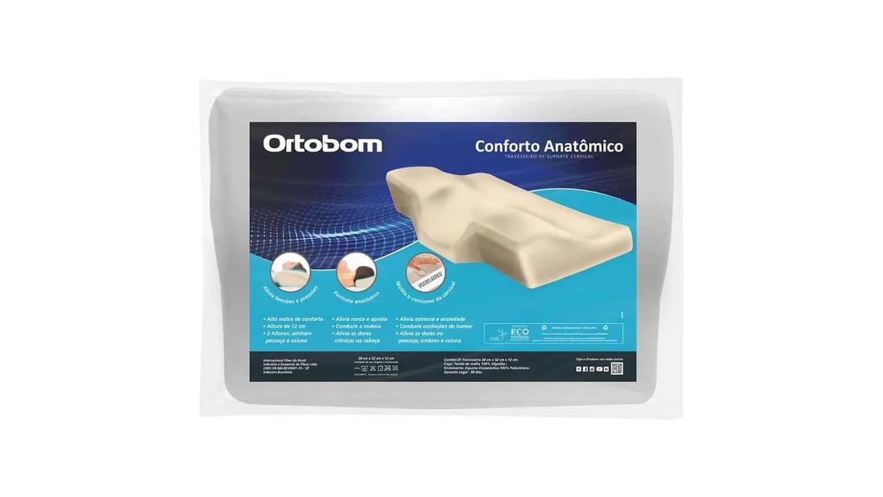 Melhor Travesseiro para Dormir Ortobom: Conforto e Suporte