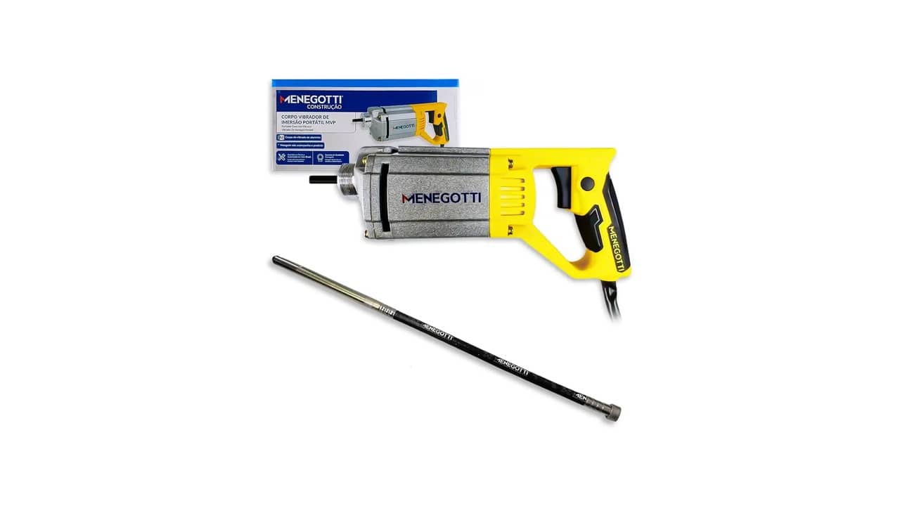 Melhor Vibrador de Concreto: 10 Opções de Alta Performance