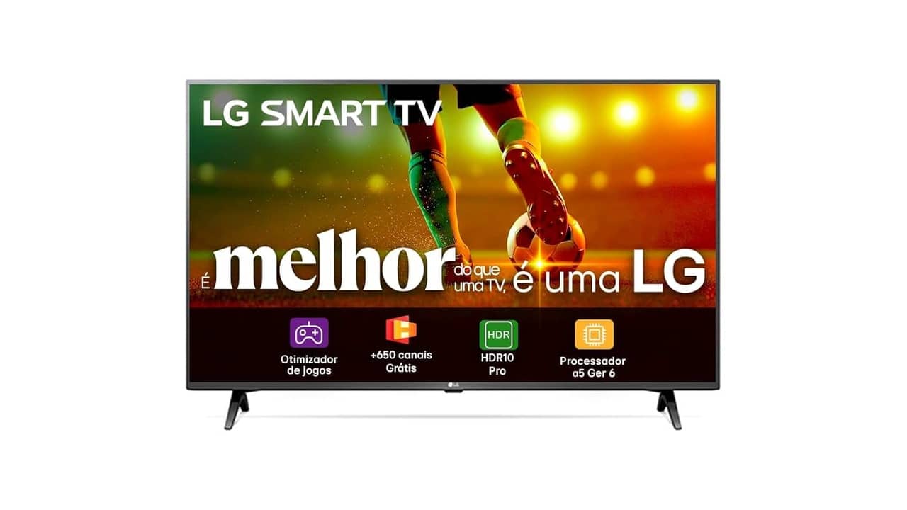 Qual a TV LG 43 polegadas que gasta menos energia? 3 Melhores
